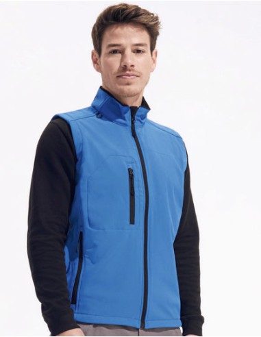 SOL-46601-Mens Sleeveless Softshell Rallye